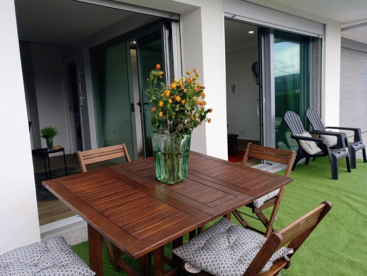 Appartamento Casa Rocha Velha Con Terraza Y Piscina Particular San Giacomo di Compostella Esterno foto