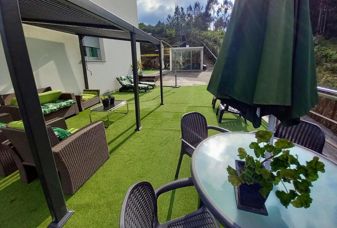 Appartamento Casa Rocha Velha Con Terraza Y Piscina Particular San Giacomo di Compostella Esterno foto
