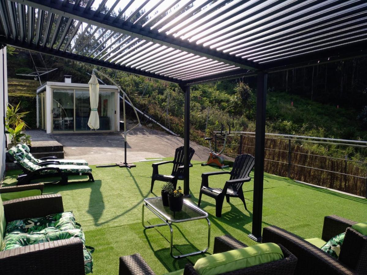 Appartamento Casa Rocha Velha Con Terraza Y Piscina Particular San Giacomo di Compostella Esterno foto