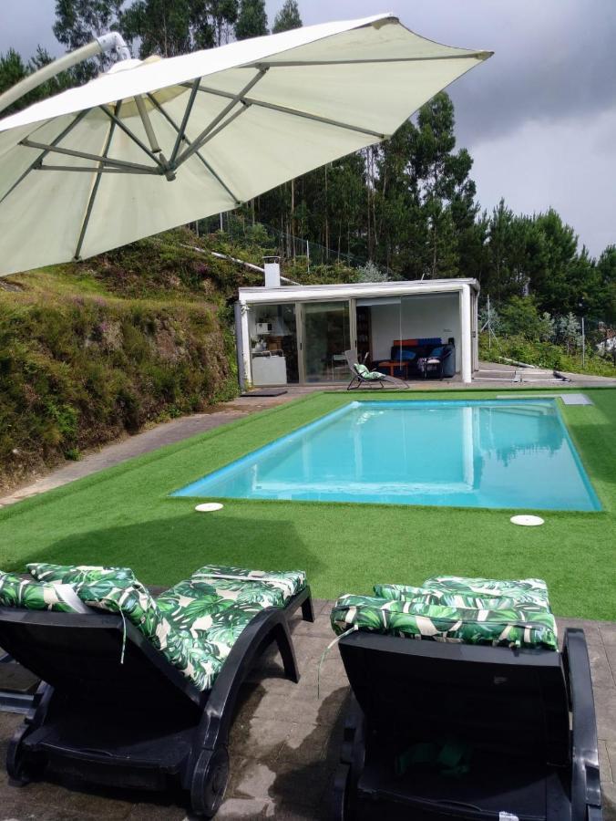 Appartamento Casa Rocha Velha Con Terraza Y Piscina Particular San Giacomo di Compostella Esterno foto