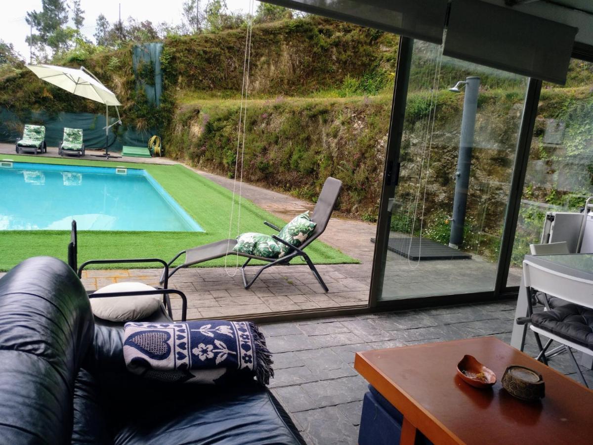 Appartamento Casa Rocha Velha Con Terraza Y Piscina Particular San Giacomo di Compostella Esterno foto