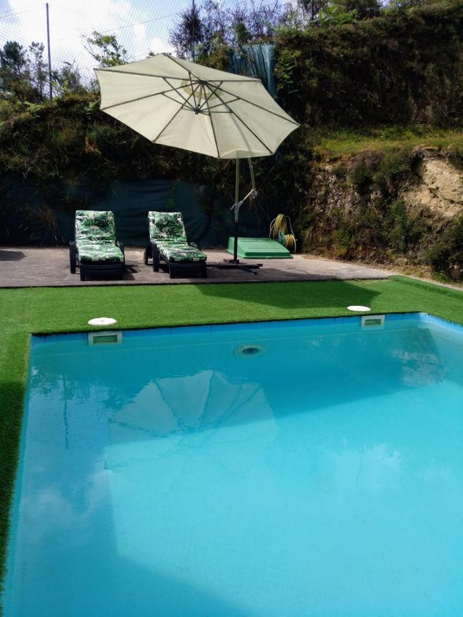 Appartamento Casa Rocha Velha Con Terraza Y Piscina Particular San Giacomo di Compostella Esterno foto