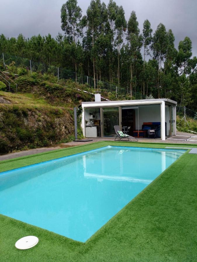 Appartamento Casa Rocha Velha Con Terraza Y Piscina Particular San Giacomo di Compostella Esterno foto