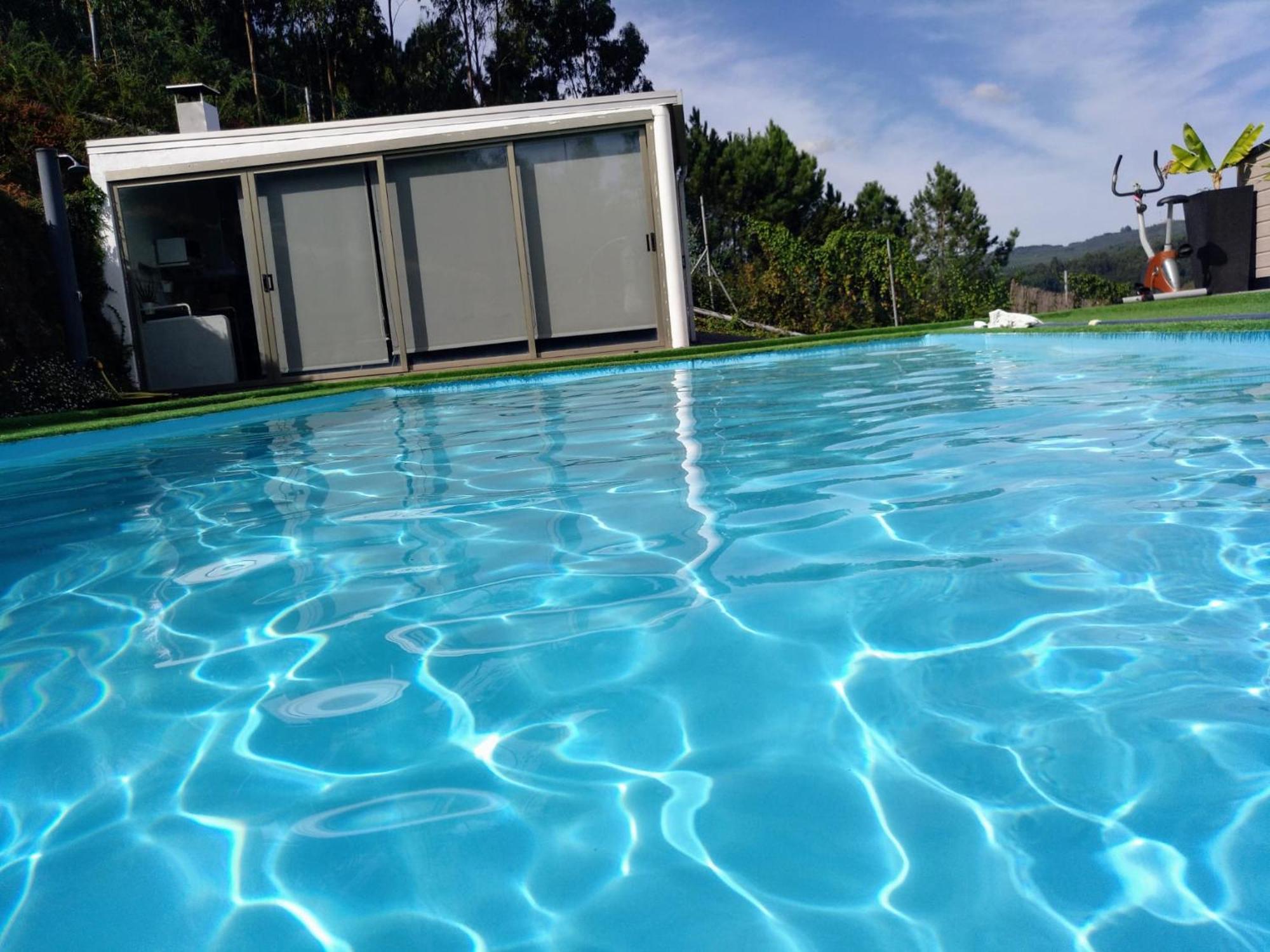 Appartamento Casa Rocha Velha Con Terraza Y Piscina Particular San Giacomo di Compostella Esterno foto